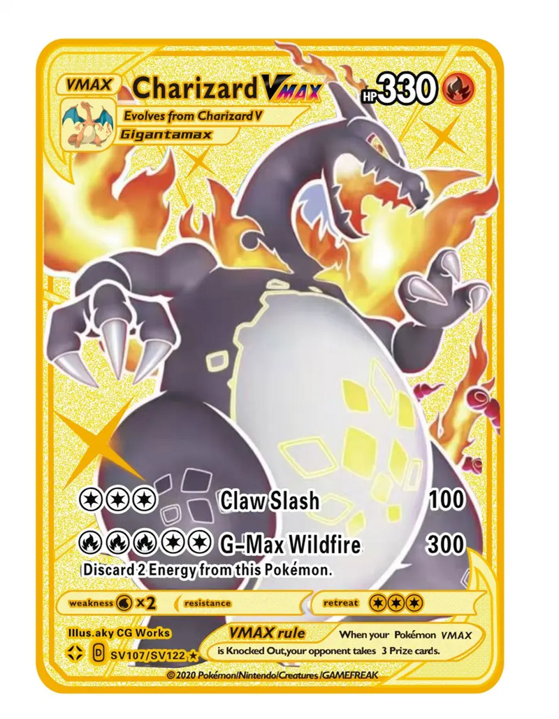 100pcs Pokemon Trading Cards Game Shiny Pokemon Cards GX MEGA GMAX EX  Charizard Blastoise Pikachu Collection