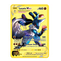 183200Point HP Raichu Pokemon Gold Metal Super Card Blastoise Eevee Sylveon Mewtwo Pikachu Battle Collection Trading Iron Card Amazoline Store