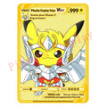 27 Styles Pokemon Pikachu Cosplay Goku Luffy Gold Metal Saint Seiya Toys Hobbies Hobby Collectibles Game Collection Anime Cards Amazoline Store