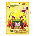 27 Styles Pokemon Pikachu Cosplay Goku Luffy Gold Metal Saint Seiya Toys Hobbies Hobby Collectibles Game Collection Anime Cards Amazoline Store
