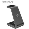 3 in 1 Wireless Charger Station QI 15W Apple Wireless Charging Stand Dock for iPhone Amazoline Store