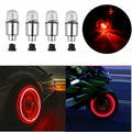 4pcs Wheel Lights Cap Car Auto Wheel Tire Tyre Air Valve Stem LED Light Cap Cover Accessories For Bike Car Motorcycle Waterproof Amazoline Store