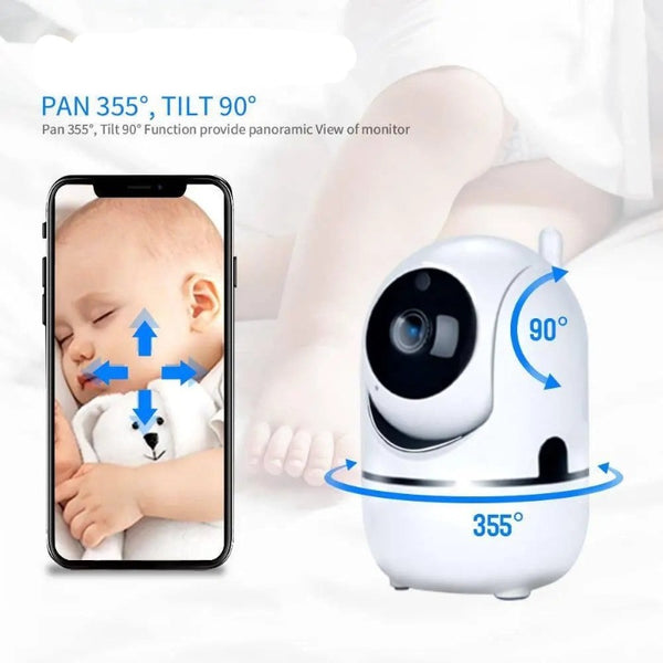 Baby Monitor Smart Home Cry Alarm Mini Surveillance Camera with Wifi Security Video Surveillance Amazoline Store