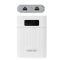 Battery Charger Dual USB Output Anti- Power Bank Box with LCD Display LED Lamp Amazonline Store