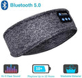 Bluetooth Sleeping Headphones Sports Headband Thin Soft Elastic Comfortable Wireless Music Earphones Eye Mask for Side Sleeper Amazoline Store