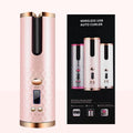 Cordless automatic ceramic LCD display curler curling wave USB charging rotating curling styling tool Amazoline Store