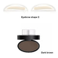 Eyebrow Powder Stamp Tint Stencil Kit Cosmetics Professional Makeup Waterproof Eye Brow Stamp Lift Eyebrow Enhancers Stencil Kit Amazoline Store