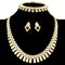 Fashion Necklace Earrings Bracelet Set For Women For Wedding Jewelry Amazoline Store