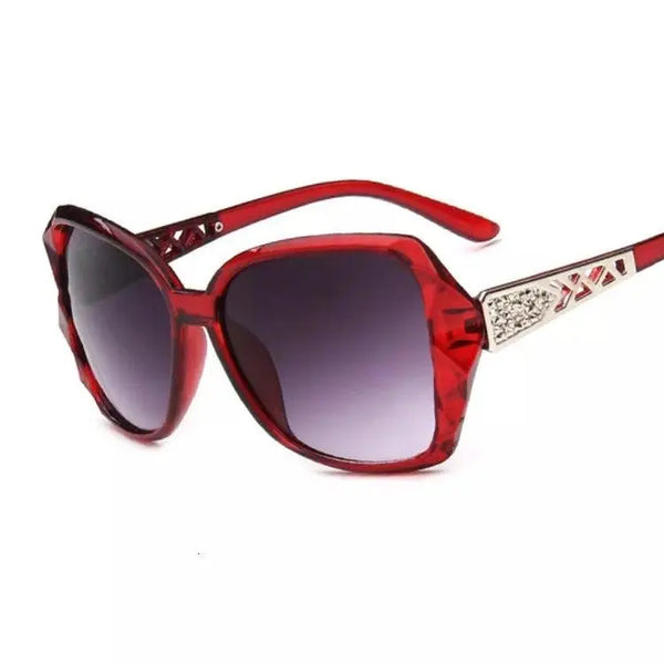 Fashion Square Sunglasses Women Luxury Brand Big Purple Sun Glasses Female Amazoline Store