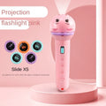 Flashlight Projector Torch Lamp Toy Cute Cartoon Creativity Toy Torch Lamp Flashlight Projector Toy Baby Sleeping Story Book Amazoline Store