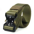 Luxury Men's Belt Army Outdoor Hunting Tactical Multi Function Combat Survival High Quality Marine Corps Canvas For Nylon Belt Amazoline Store