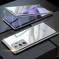 Magnetic Clear For Samsung Galaxy S10 S21 S8 S9 Note 20 S22 Ultra Plus 9 A72 A71 A52s A53 S20 Fe Phone Case Glass Cover Fundas Amazoline Store