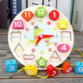Montessori Wooden Toys for Babies 1 2 3 Years Boy Girl Gift Baby Development Games Wood Puzzle for Kids Educational Learning Toy Amazoline Store