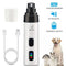 Painless USB Charging Dog Nail Grinders Rechargeable Pet Nail Clippers Quiet Electric Dog Cat Paws Nail Grooming Trimmer Tools Amazoline Store