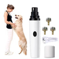Painless USB Charging Dog Nail Grinders Rechargeable Pet Nail Clippers Quiet Electric Dog Cat Paws Nail Grooming Trimmer Tools Amazoline Store