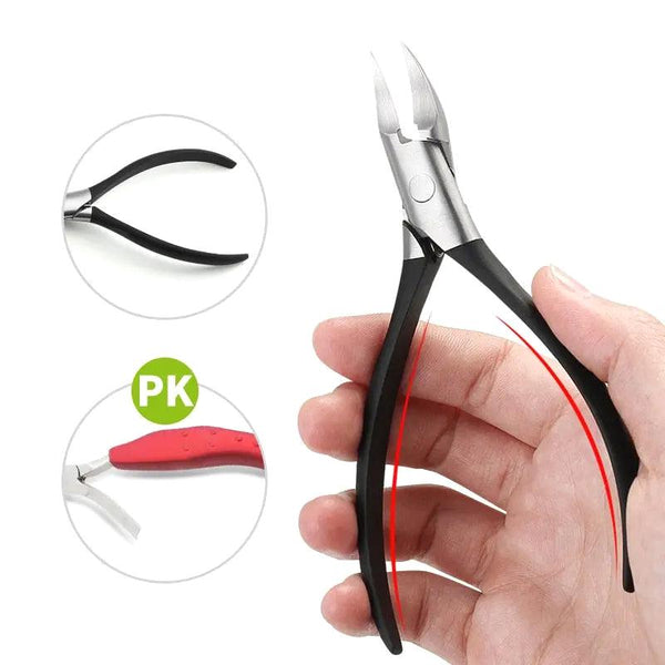 Paronychia Improved Stainless steel nail clippers trimmer Ingrown pedicure care professional Cutter nipper tools feet toenail Amazoline Store