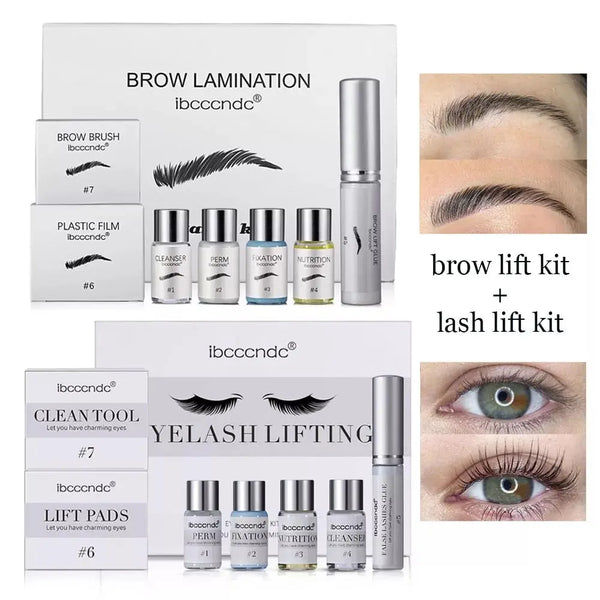 Professional Lash And Brow Lamination Kit Supplies With Brush Eyebrow Lifting Perming Cream Brow Wrap Semi Permanent Keratina Amazoline Store