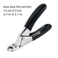 Professional Pet Nail Clipper with Safety Guard  Stainless Steel Scissors Cat Dog for Claw Care  Grooming Supplies Size Fits All Amazoline Store