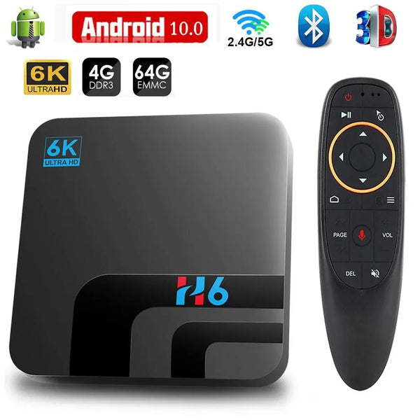 TV Box Android 10 4GB 64GB 32GB WIFI Bluetooth Smart TV Box eprolo